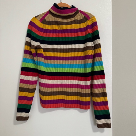GAP Brown and Yellow Striped Sweater - Picture 2 of 6